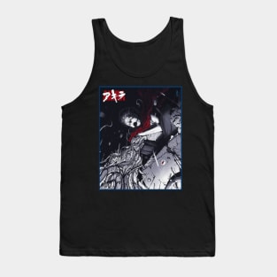 Vaporwave Cyberpunk Futurist Anime Style Tank Top